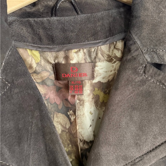 Danier Suede Blazer Jacket - Vintage, Mens - Picture 3 of 5